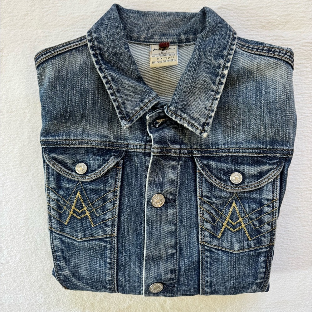 Women’s Seven For All Mankind  Blue Denim Jacket M